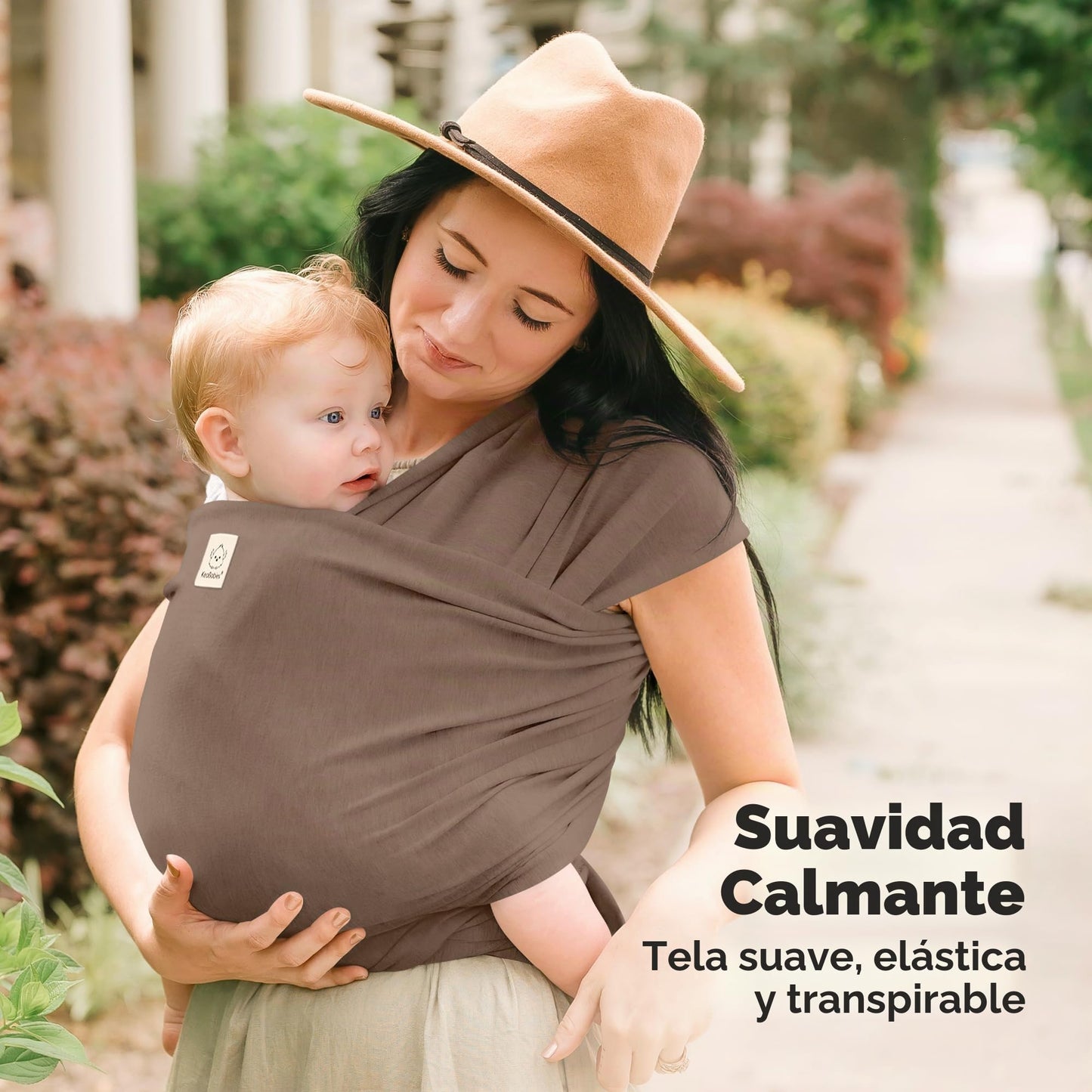 KeaBabies Portabebés Envolvente - Portabebés Original Todo en 1 de Recién Nacido a Niño Pequeño