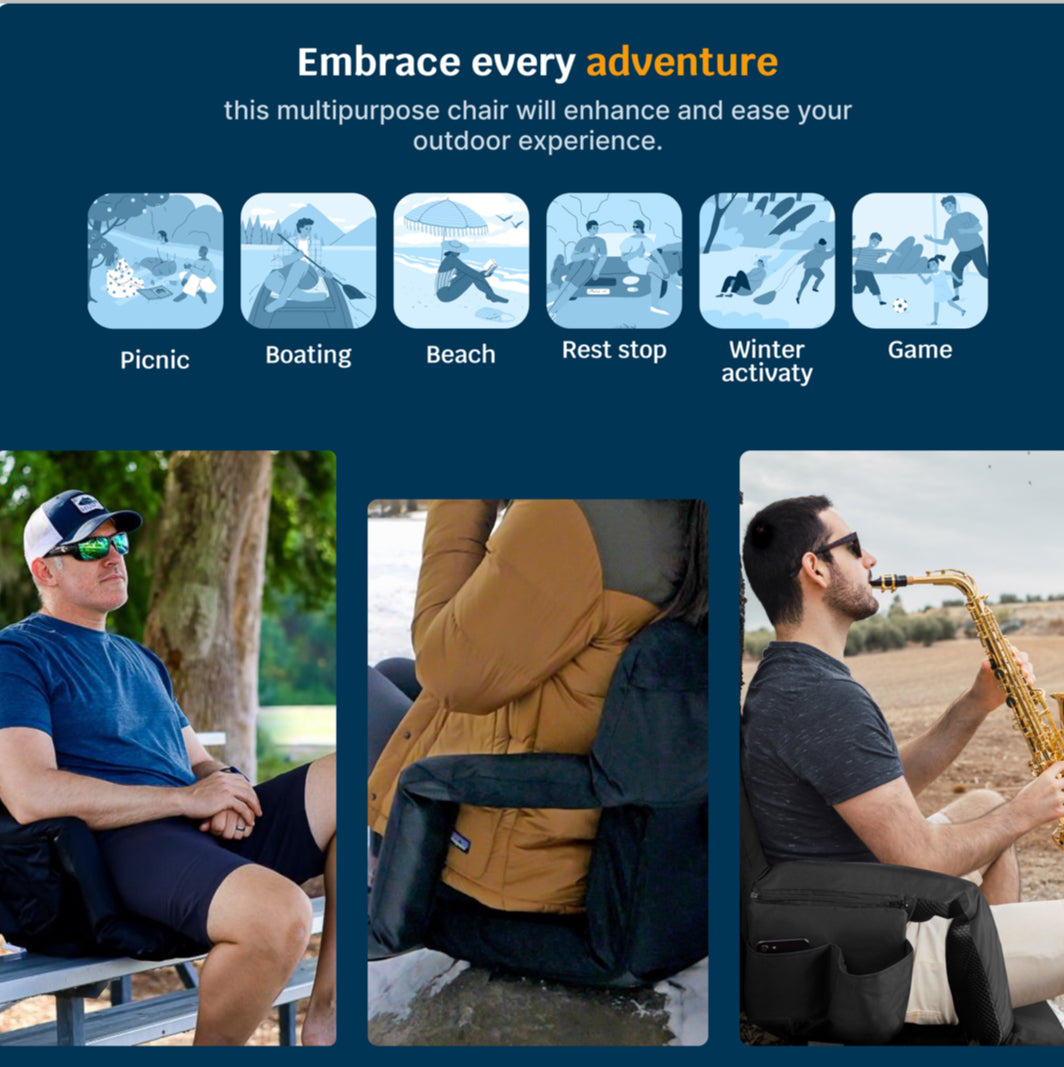 Alpcour Asiento de estadio reclinable