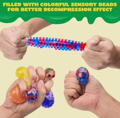 Mini Stress Ball Toys paquete de 9 juguetes fidget