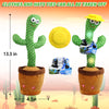 Juguete de cactus bailarín que habla con luces