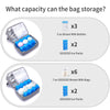 GOGOSO Bolsa para extractor de leche con bolsillo refrigerador