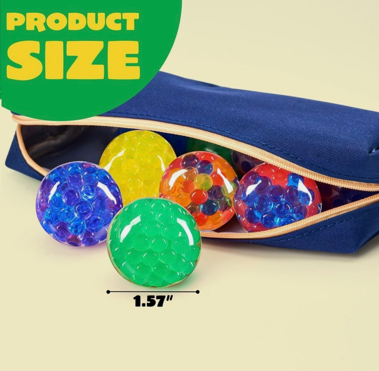 Mini Stress Ball Toys paquete de 9 juguetes fidget