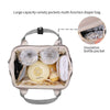 GOGOSO Bolsa para extractor de leche con bolsillo refrigerador