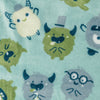 perlim pinpin- Plush sleep sack - Monsters (1.5 togs) 6-18 meses