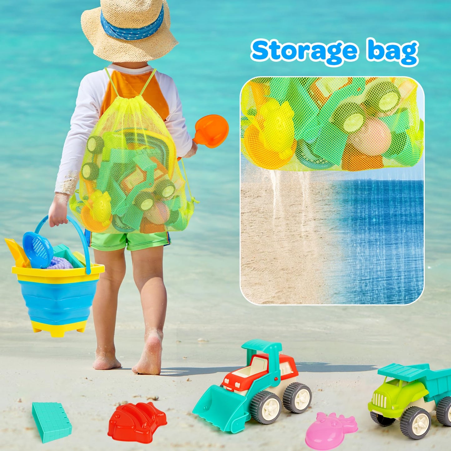 Juguetes de arena de playa para niños FW- 2cars