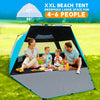 Tienda de campaña grande de fácil instalación