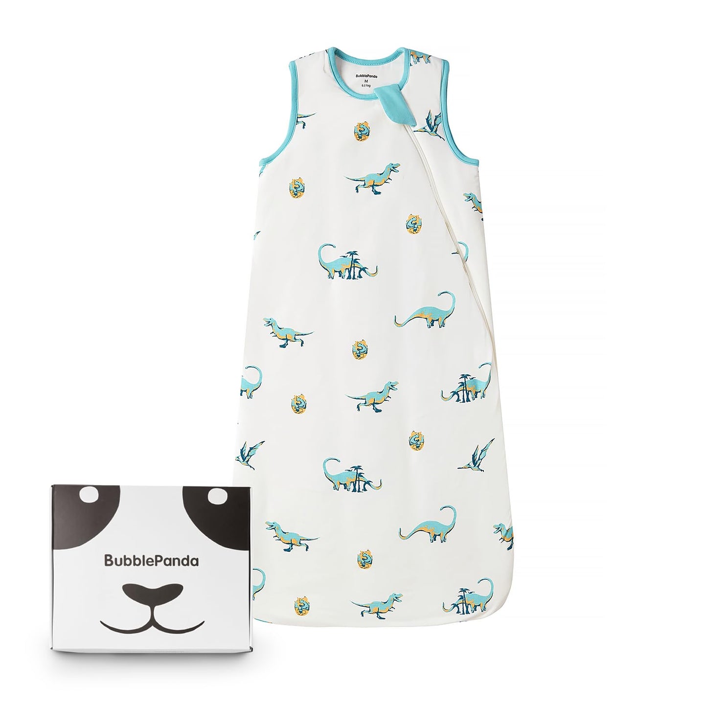 BubblePanda - Saco de dormir de rayón hecho de bambú, 2t-3t, 0.5 tog