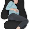 Almohadas de embarazo y maternidad de cuerpo completo para dormir, en forma de U