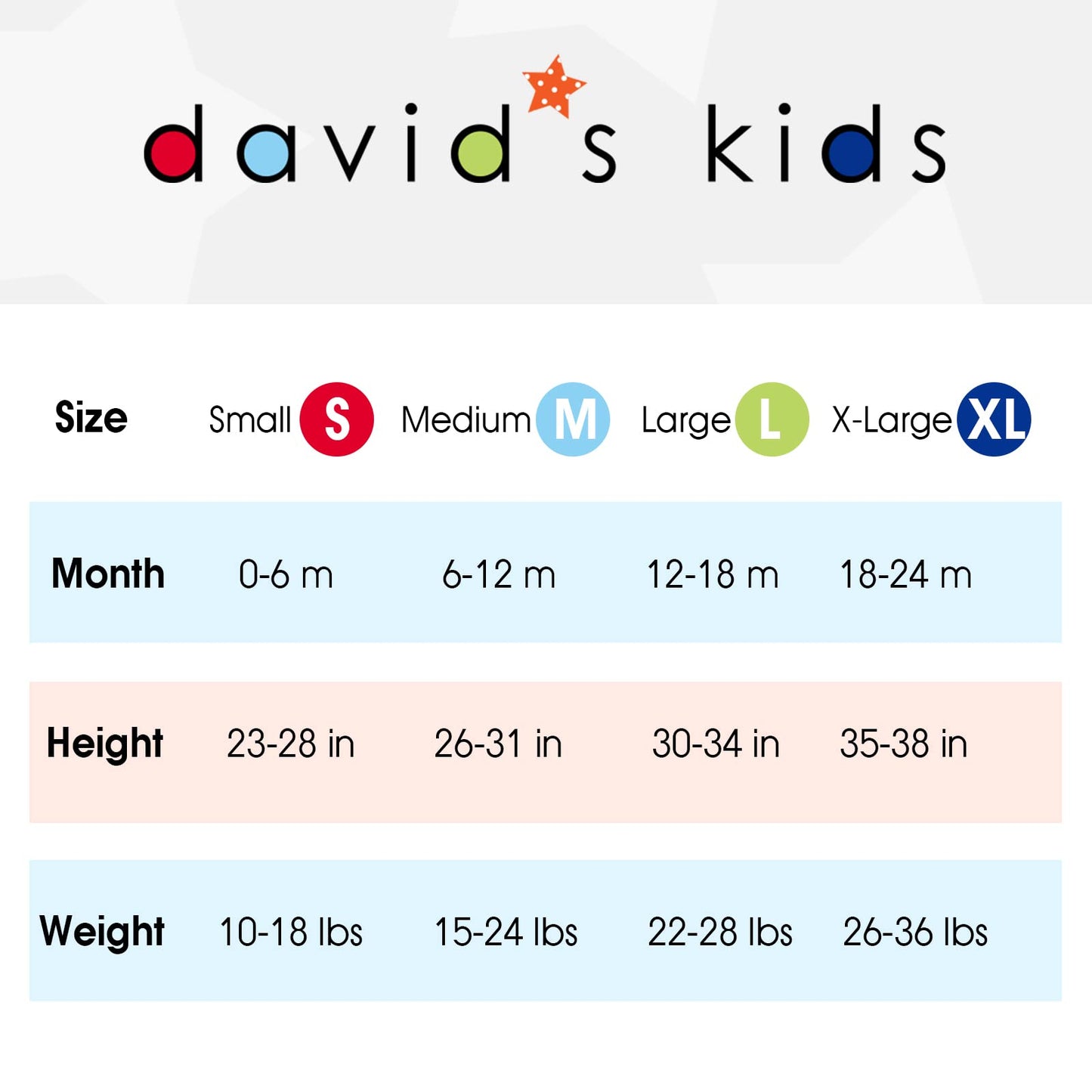 david's kids Saco de dormir 100% algodón para bebé de 18 a 24 meses