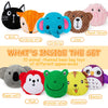 Puffs sensoriales Teytoy para niños (paquete de 10) con textura