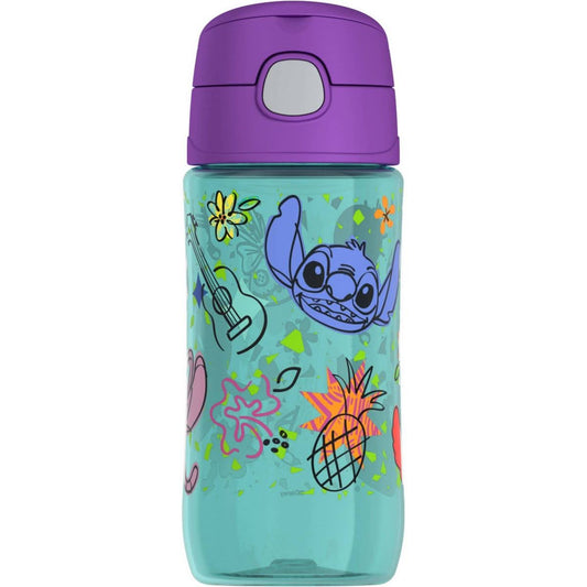 THERMOS FUNTAINER Botella de hidratación de plástico de 16 onzas con boquilla