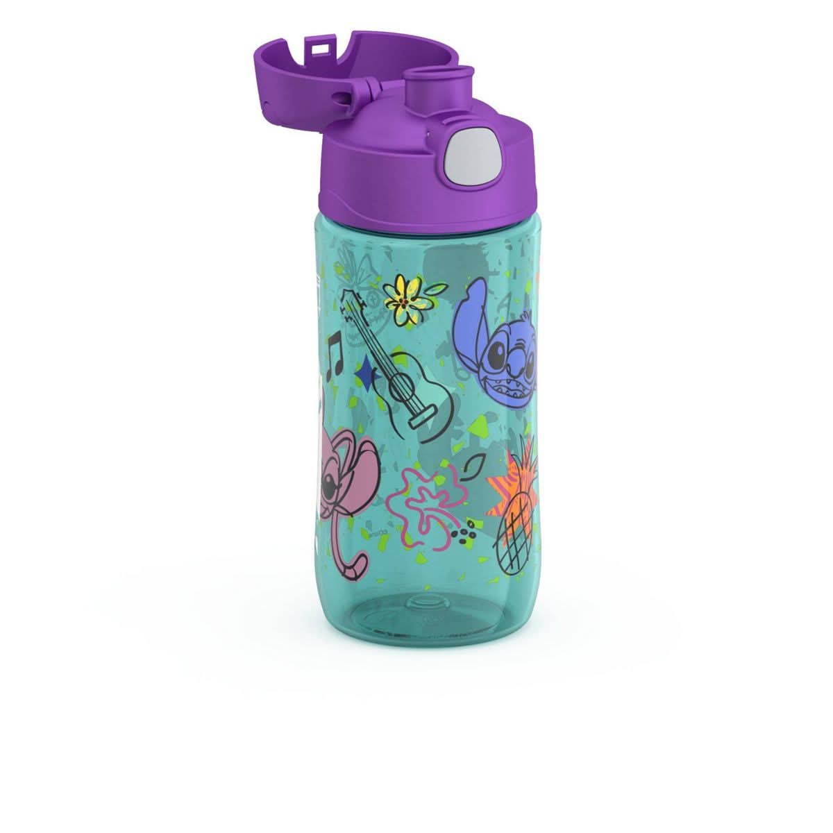 THERMOS FUNTAINER Botella de hidratación de plástico de 16 onzas con boquilla