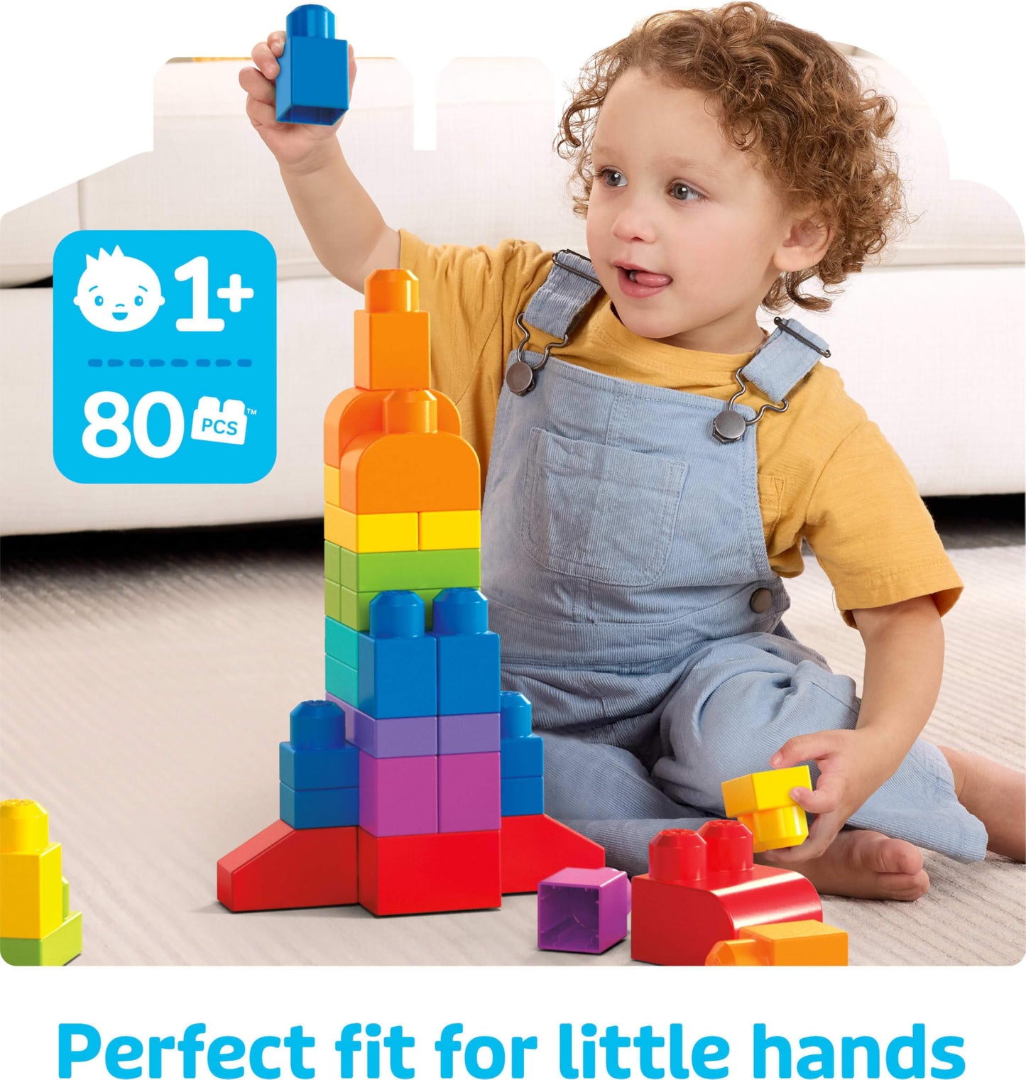 Mega Bloks First Builders, 80 bloques