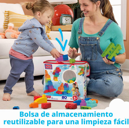 Mega Bloks First Builders, 80 bloques