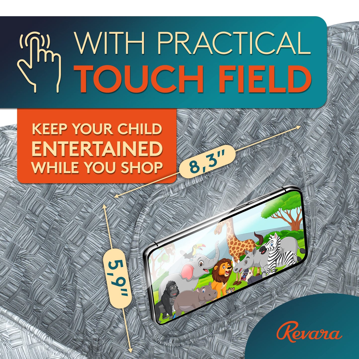 Revara Funda para Carro de Compra para Bebé