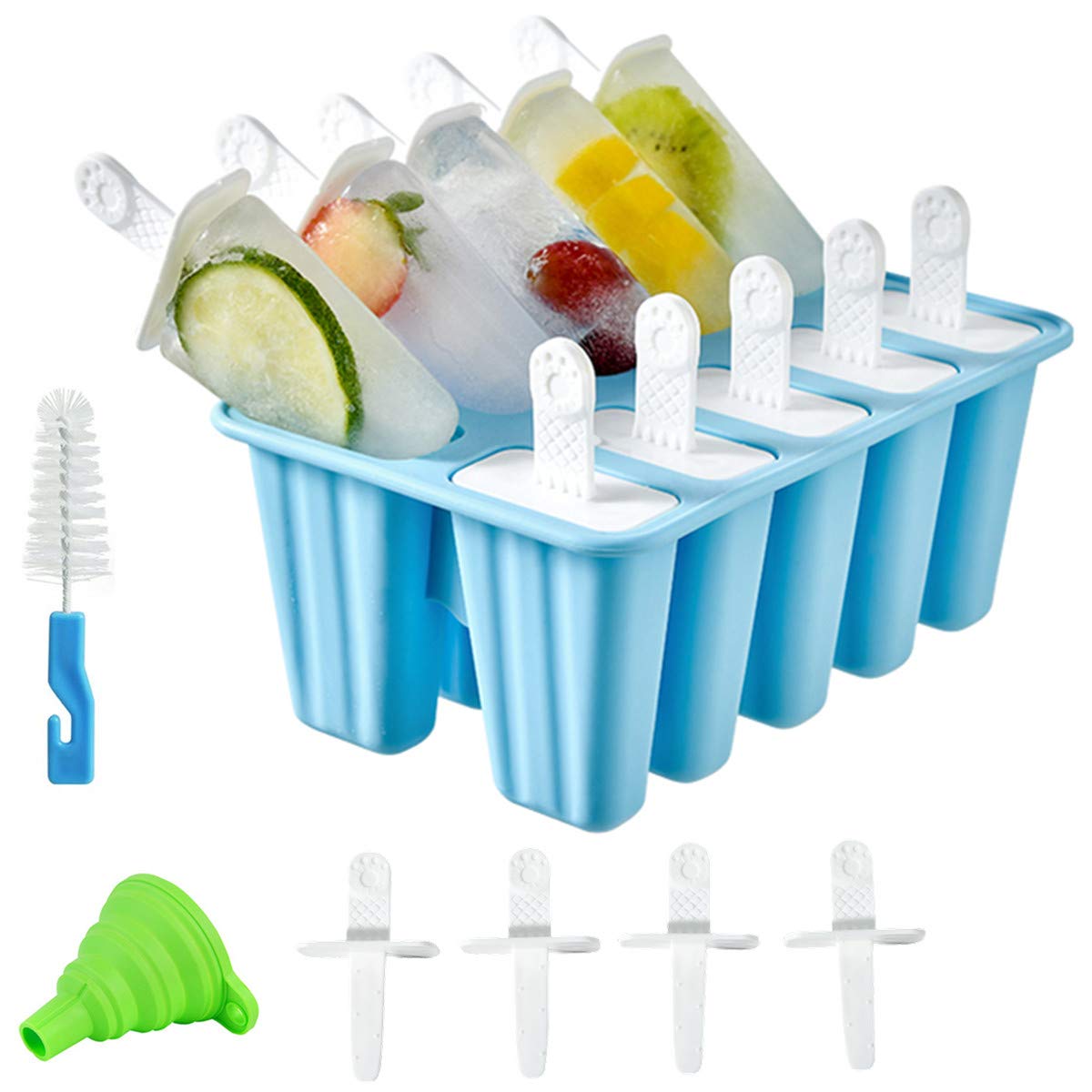 Moldes de silicona para paletas de helado