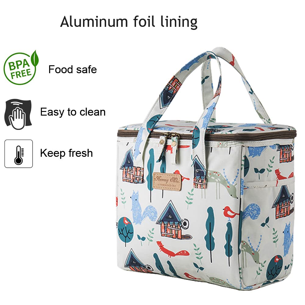 Bolsa de almuerzo reutilizable impermeable