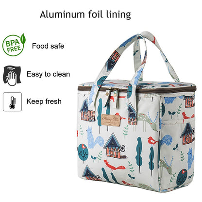 Bolsa de almuerzo reutilizable impermeable