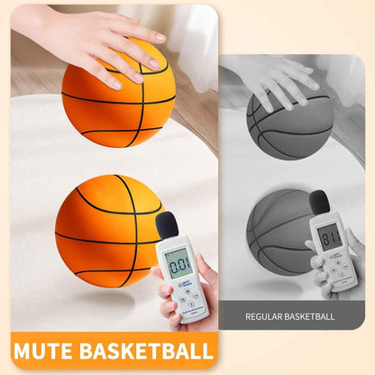 Balón de baloncesto mejorado silencioso para practicar rebotes en interiores