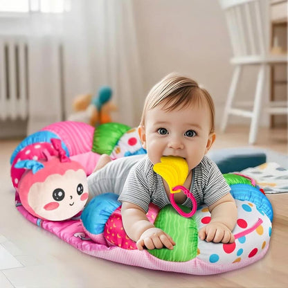 Tapete 2 en 1 para el Tiempo Boca Abajo del Bebé y Almohada de Apoyo para Sentarse