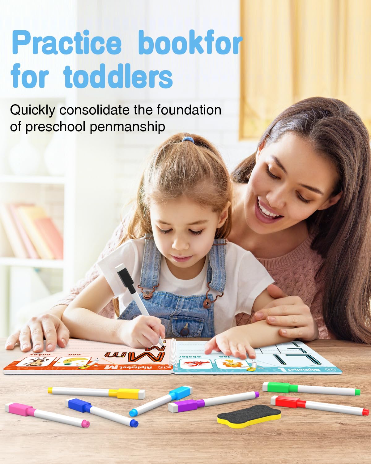 Libro actividades de aprendizaje preescolar para niños pequeños, 46 páginas