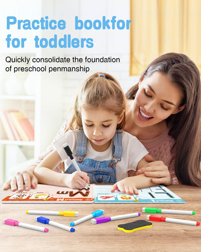 Libro actividades de aprendizaje preescolar para niños pequeños, 46 páginas