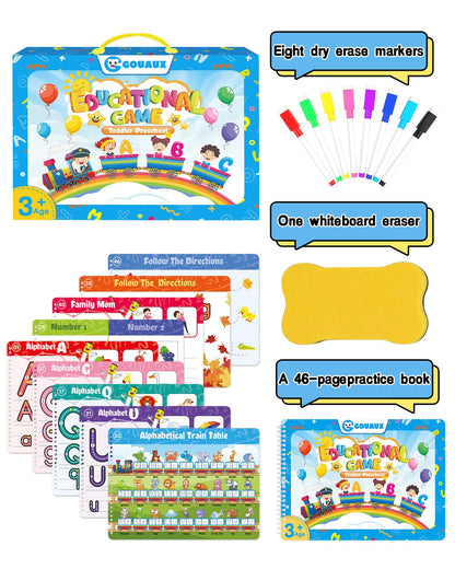 Libro actividades de aprendizaje preescolar para niños pequeños, 46 páginas