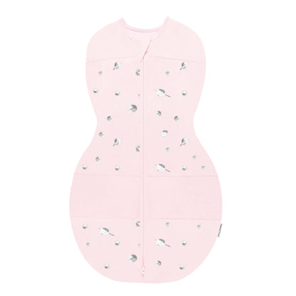 Happiest Baby Sleepea 5-Second Swaddle - Cobijita para envolver al bebé 100% de algodón orgánico, 4-6 meses