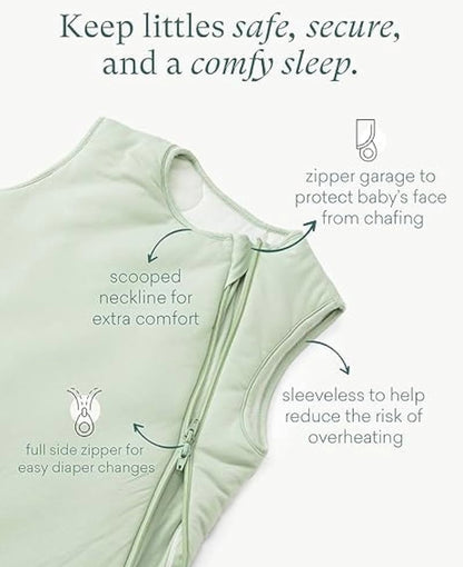 Purcomfy Saco de dormir supersuave 1.0 TOG,  de bambú 15-24 meses