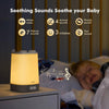 Máquina de sonidos para bebés, luz nocturna para guardería y whitenoise