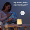 Máquina de sonidos para bebés, luz nocturna para guardería y whitenoise