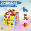 Bundaloo Caja sorpresa con 8 juguetes de peluche con sonido