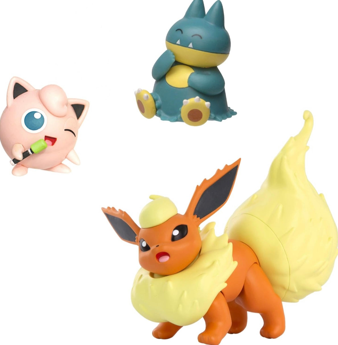 Set de Figuras de Batalla Pokémon (Paquete de 3)