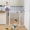 COMOMY Puerta extra alta de 36 pulgadas para puertas de escaleras, se adapta a aberturas de 29.5 a 48.8 pulgadas de ancho