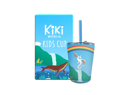 Kiki vaso con pajilla