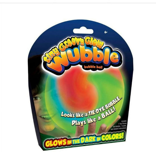 Wubble Tiny Groovy Glo Wubble Bubble Ball