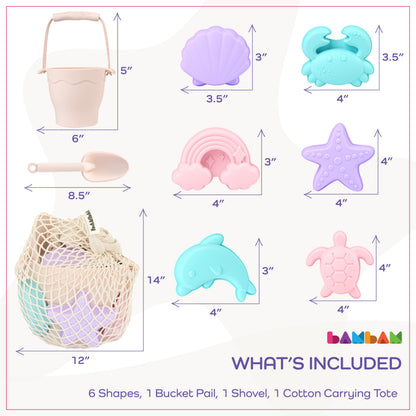 Bambam- Set de playa de silicone