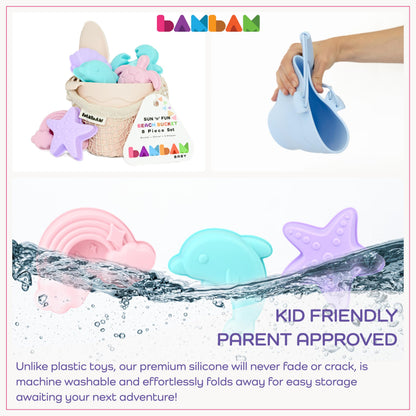 Bambam- Set de playa de silicone