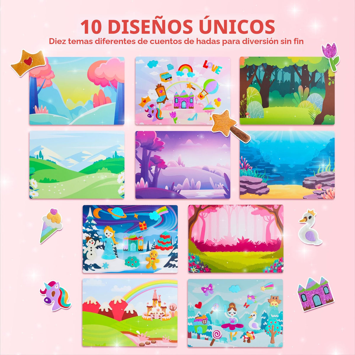 Klever Kits Kit de arte de aluminio para niños, suministros de arte y manualidades