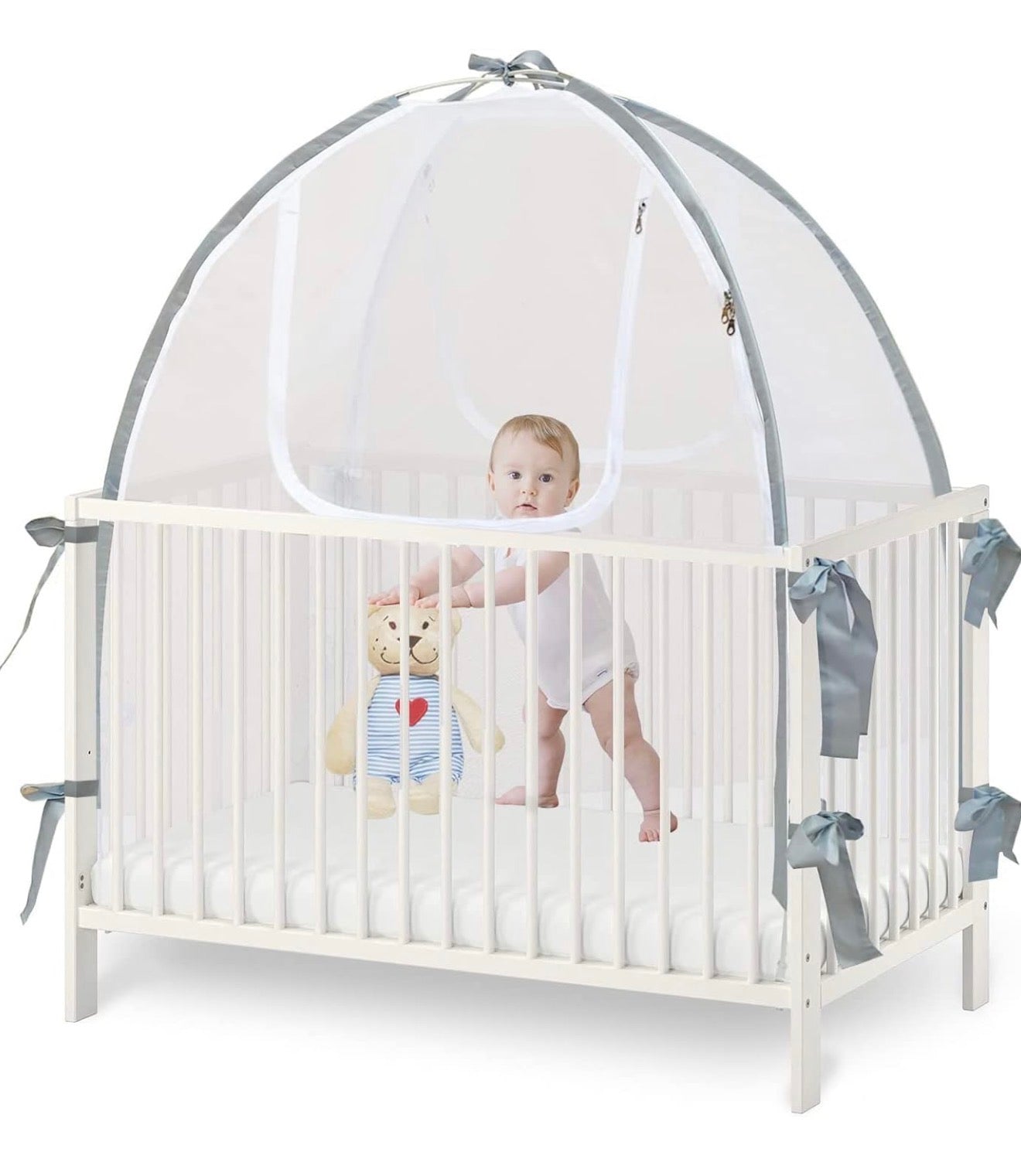 Baby & Beyond Red de Seguridad para Tienda de Campaña para Cama de Bebé