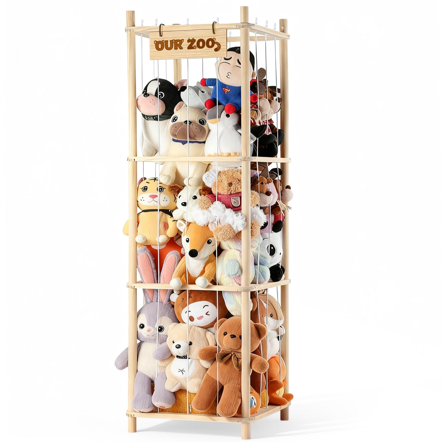 LAMU Almacenamiento de animales de peluche