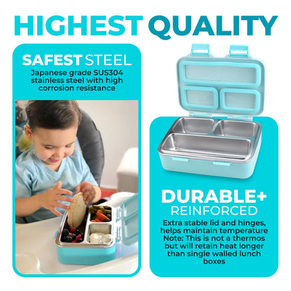 Fiambrera de acero inoxidable Kinsho