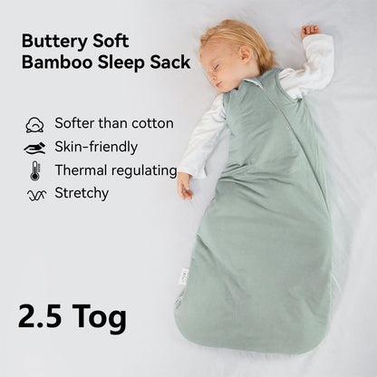 BubblePanda - Saco de Dormir de Rayón Hecho de Bambú 24-36 Meses 2.5 Tog XXL