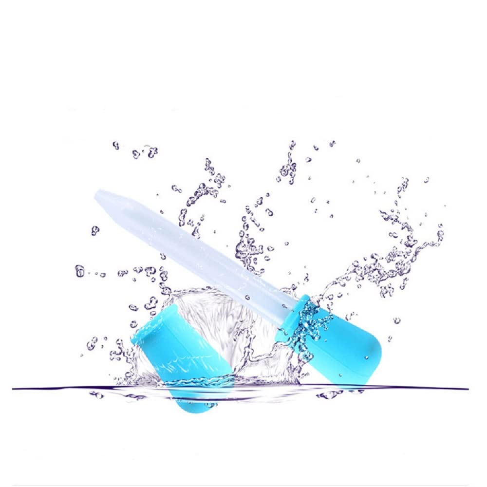 Goteros de 5 ml para líquidos, pipetas de silicona y plástico, paquete de 10