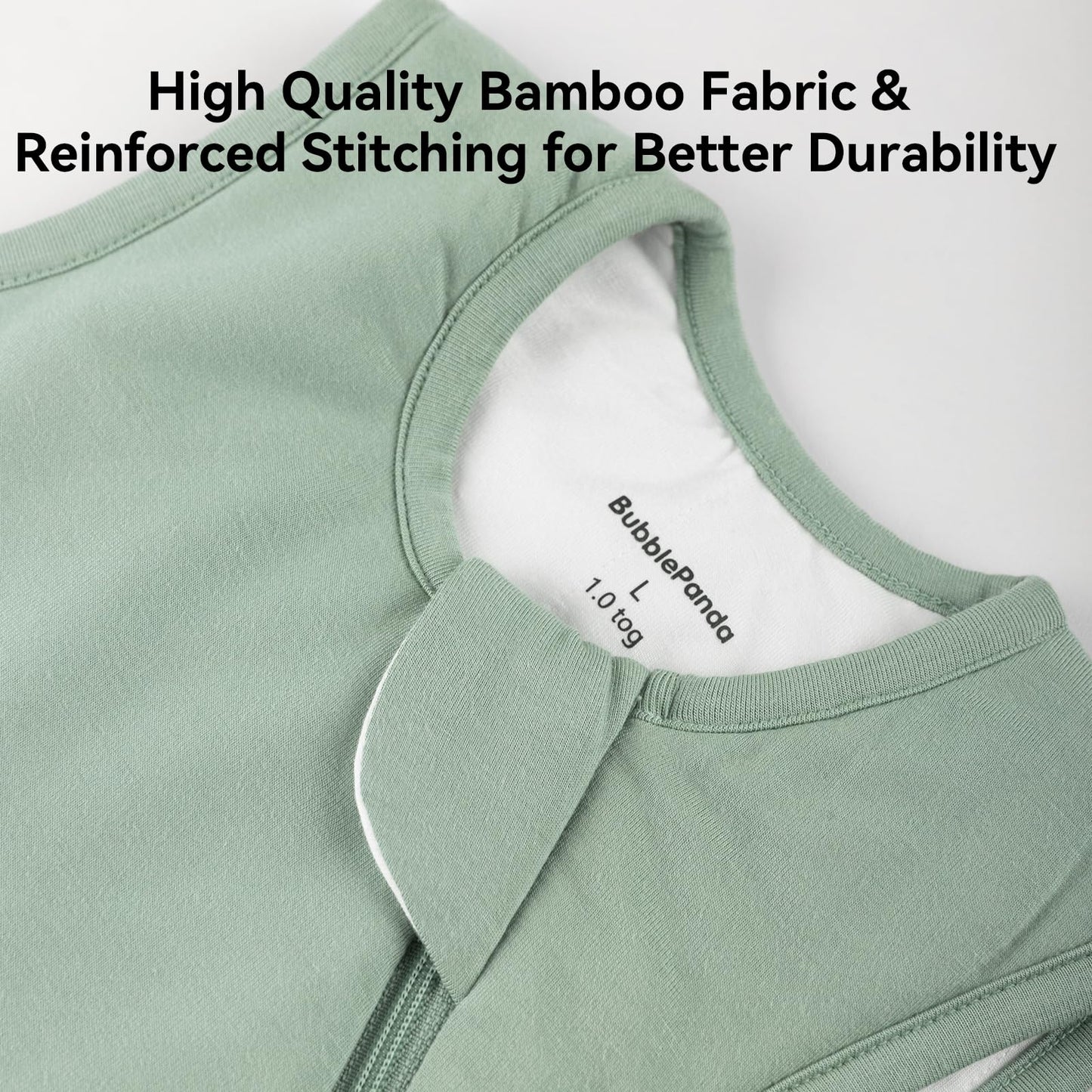 BubblePanda - Saco de Dormir de Rayón Hecho de Bambú 24-36 Meses 2.5 Tog XXL