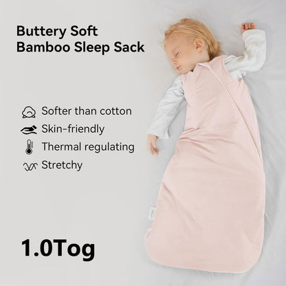 BubblePanda - Saco de Dormir de Rayón Hecho de Bambú 24-36 Meses 1.0 Tog XXL