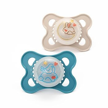 MAM Chupetes originales de día y noche, chupete Binky para 0-6 meses