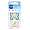 MAM Chupetes originales de día y noche, chupete Binky para 0-6 meses