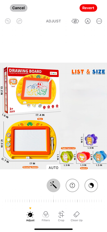 Tablero Grande Magnético