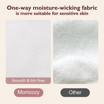 Momcozy Almohadillas reutilizables para lactancia, uso innovador de tela absorbente y 4 capas